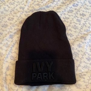 IVY Park Black Winter Hat Womens Men